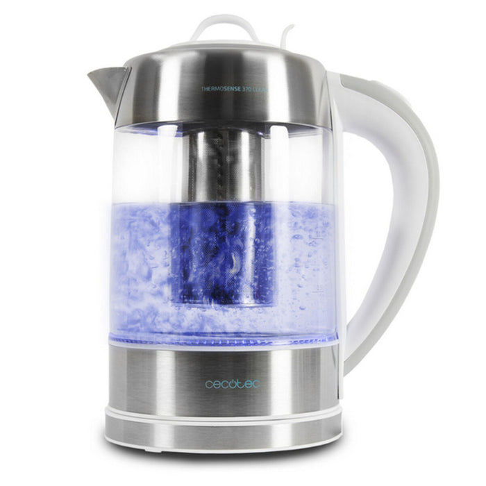 Fierbător Electric, Ppyre Thermosense 370, 1.7L, Sticlă Borosilicată