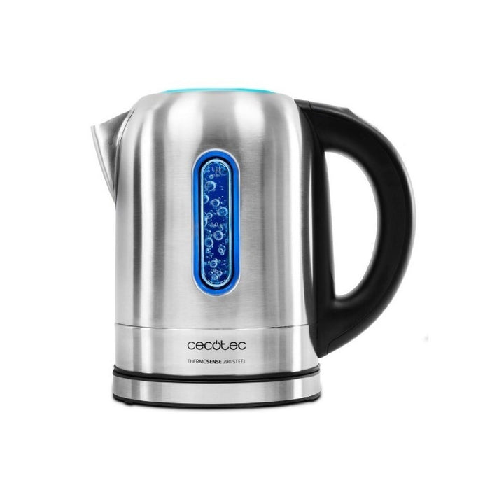 Fierbător Electric Cecotec Thermosense 290, 1.7 litri, Oțel Inoxidabil