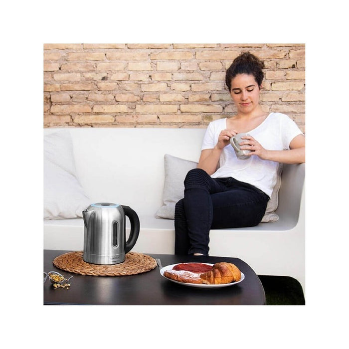 Fierbător Electric Cecotec Thermosense 290, 1.7 litri, Oțel Inoxidabil