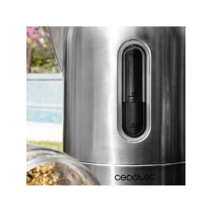 Fierbător Electric Cecotec Thermosense 290, 1.7 litri, Oțel Inoxidabil