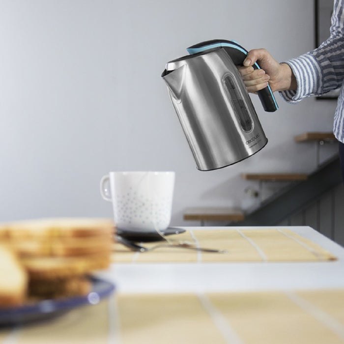 Fierbător electric, Cecotec Thermosense 270, 1.7 litri, oțel inoxidabil