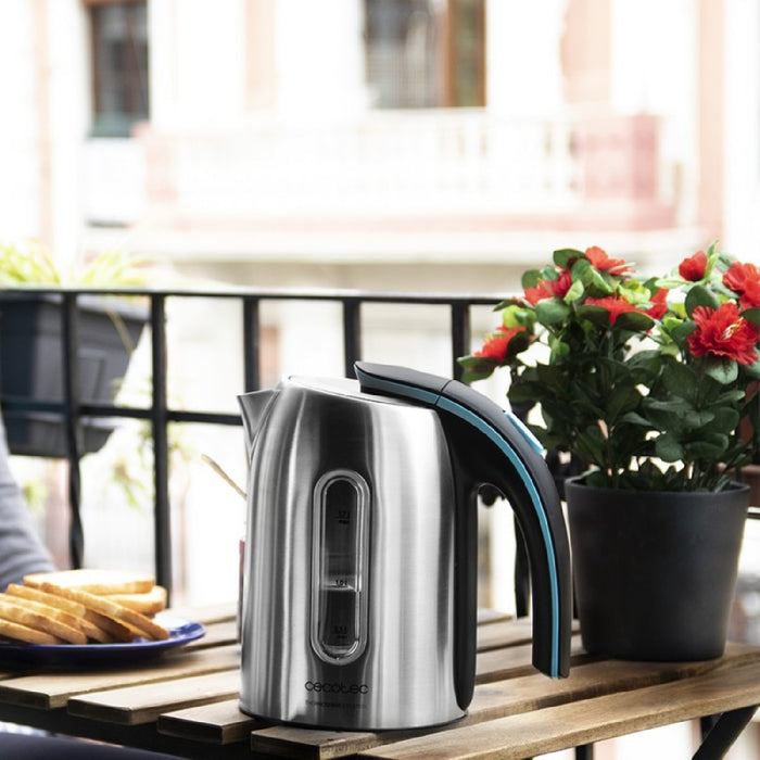 Fierbător electric, Cecotec Thermosense 270, 1.7 litri, oțel inoxidabil