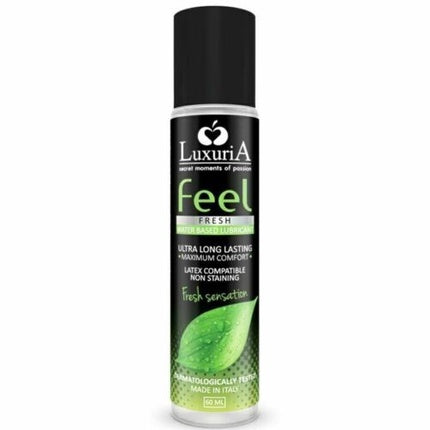 Lubrifiant pe bază de apă, Luxuria Feel Fresh Sensation, 60 ml