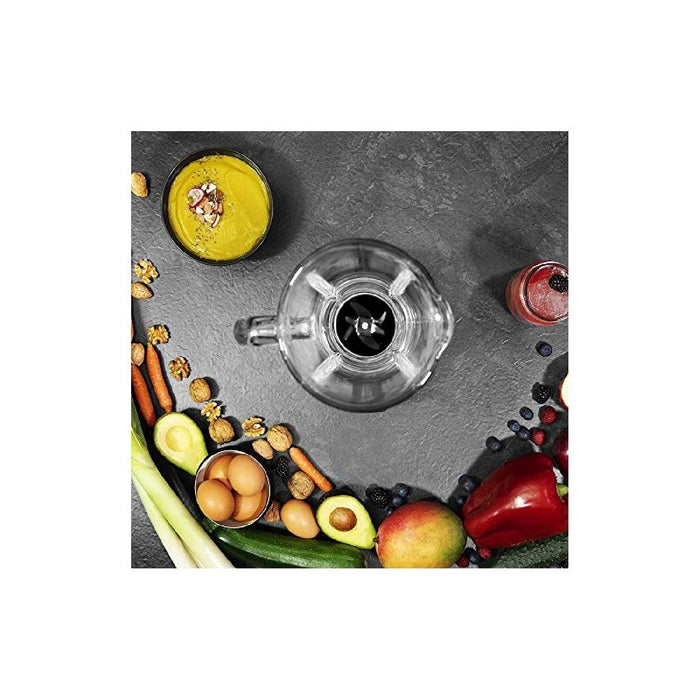 Blender Cecotec Power Black Titanium 1800 Smart, 1.8L, sticlă termorezistentă