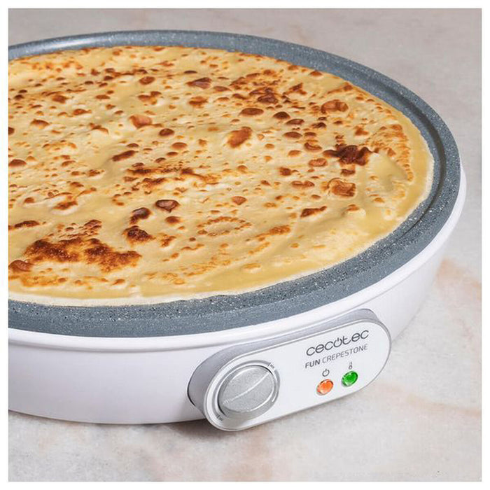 Aparat clătite Cecotec Fun Crepestone, 1000W, antiaderent, 30,5 cm