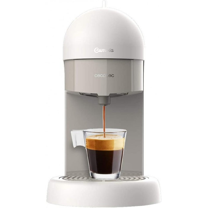 Espressor, Cecotec Capricciosa White, 1100W, 19 bari, design elegant