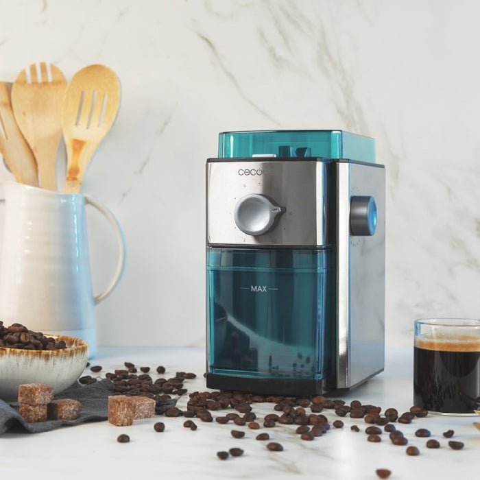 Râșniță cafea electrică, Cecotec SteelMill 2000, 250g, 17 nivele