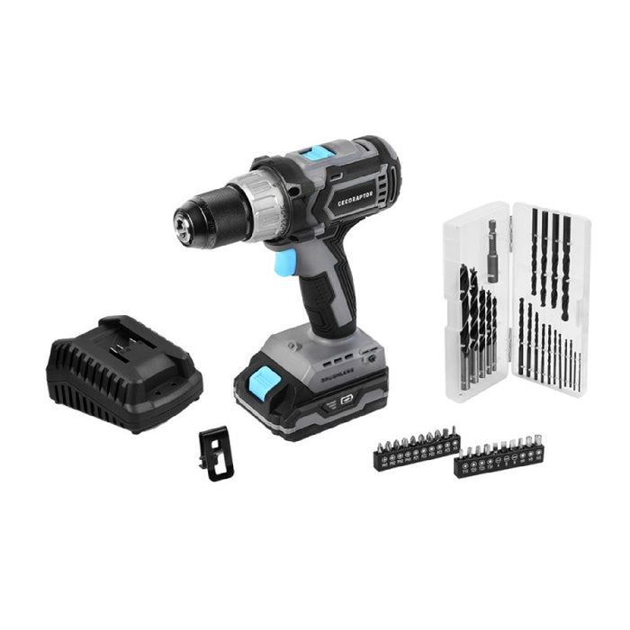 Mașină de găurit, Cecotec CecoRaptor Perfect Drill 2020, Brushless, 20 V
