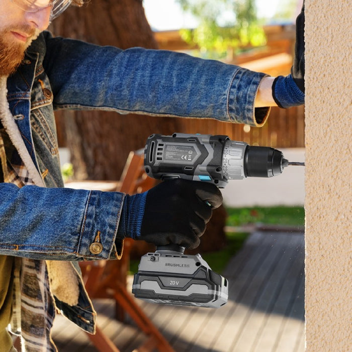 Mașină de găurit, Cecotec CecoRaptor Perfect Drill 2020, Brushless, 20 V