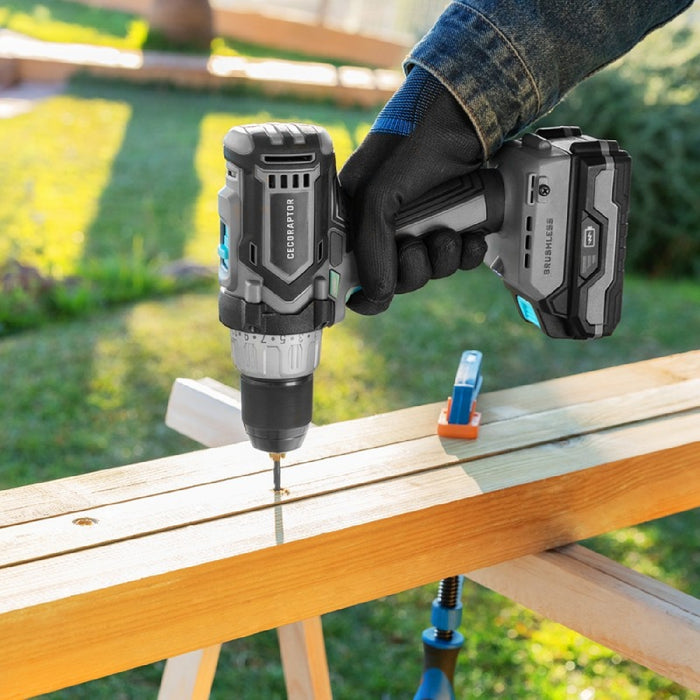 Mașină de găurit, Cecotec CecoRaptor Perfect Drill 2020, Brushless, 20 V