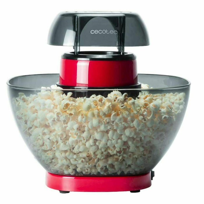 Aparat de făcut popcorn, Cecotec P'Corn Easy, 1200 W, roșu-negru