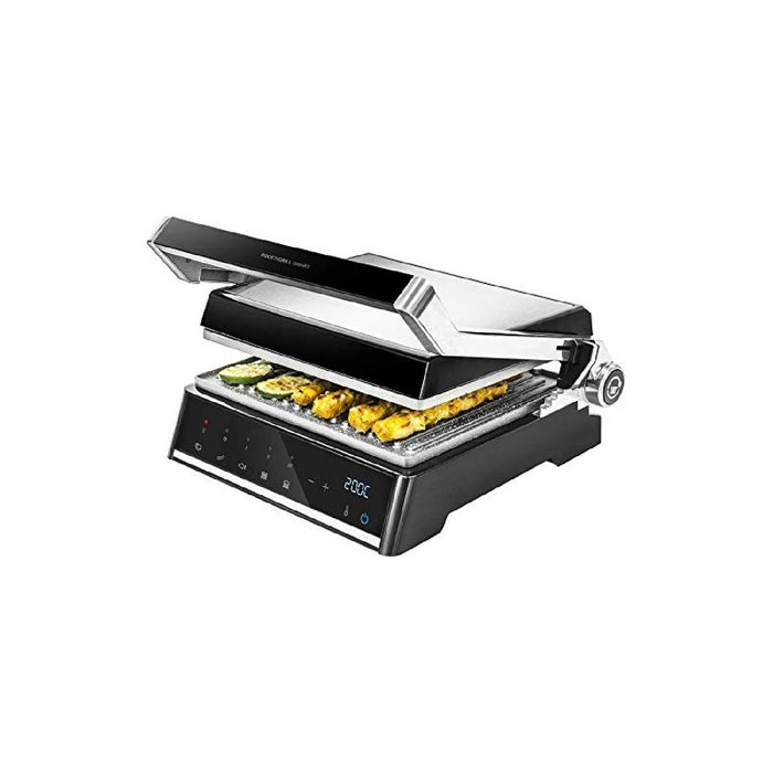 Grătar electric Cecotec Rock’nGrill Smart, 2000 W, suprafață largă