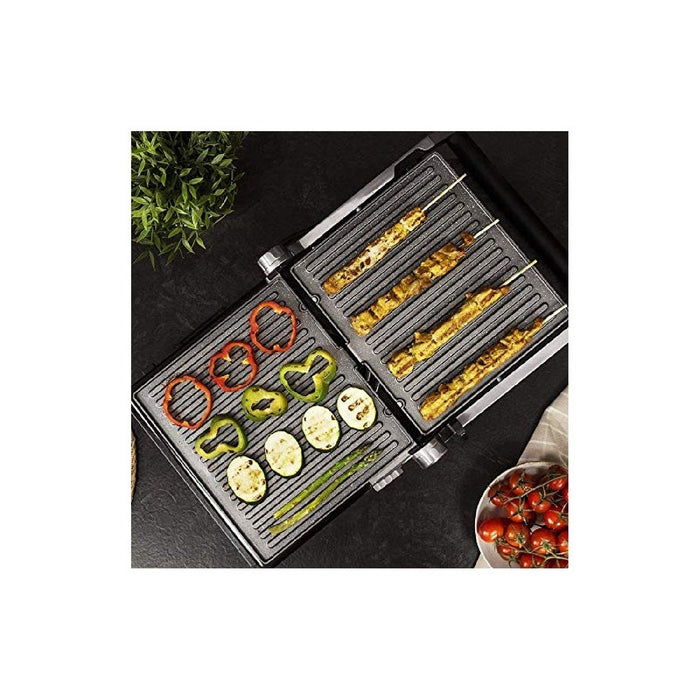 Grătar electric Cecotec Rock’nGrill Smart, 2000 W, suprafață largă