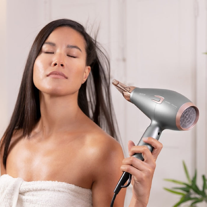 Uscător de păr, Cecotec, 2200 W, motor digital, gri
