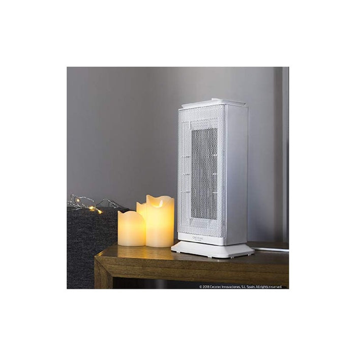 Încălzitor ceramic, Cecotec Ready Warm 6200, 2000 W, alb
