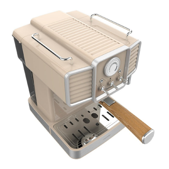 Espressor, Cecotec Power Espresso 20, Light Beige, inox