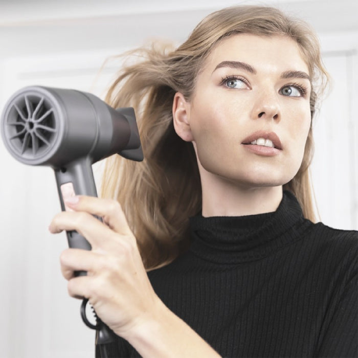 Uscător de păr Bamba Ionicare 5500 Powerstyle, Perre, 1800 W, gri
