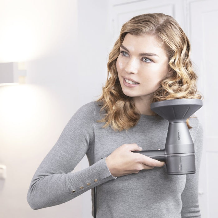 Uscător de păr Bamba Ionicare 5500 Powerstyle, Perre, 1800 W, gri