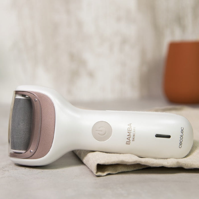 Aparat îngrijire picioare, Cecotec Bamba Skincare Silky, baterie litiu