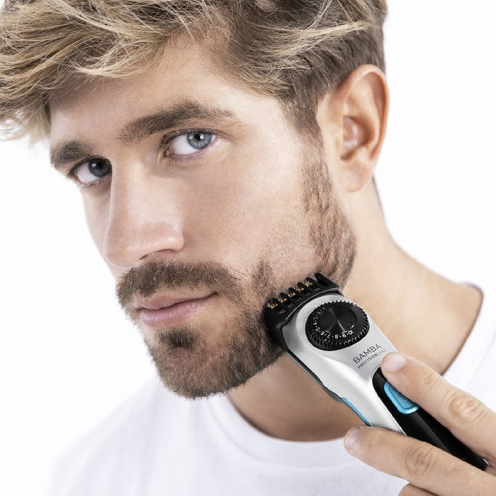 Trimmer barbă, Cecotec Bamba PrecisionCare, lame titan, 1-10 mm