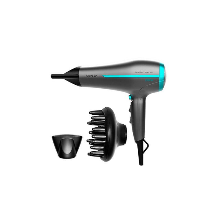 Uscător de păr, Cecotec Bamba Ionicare 5200, 2300 W, negru