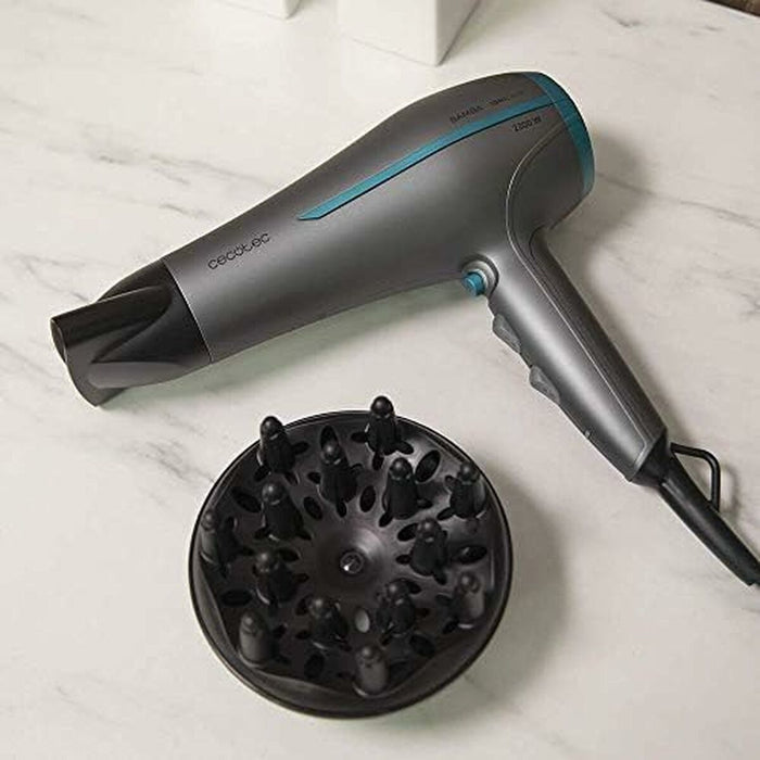 Uscător de păr, Cecotec Bamba Ionicare 5200, 2300 W, negru
