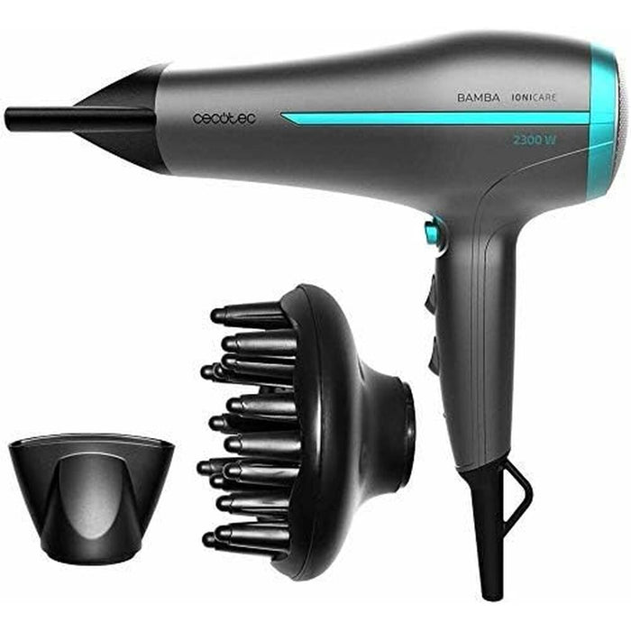 Uscător de păr, Cecotec Bamba Ionicare 5200, 2300 W, negru