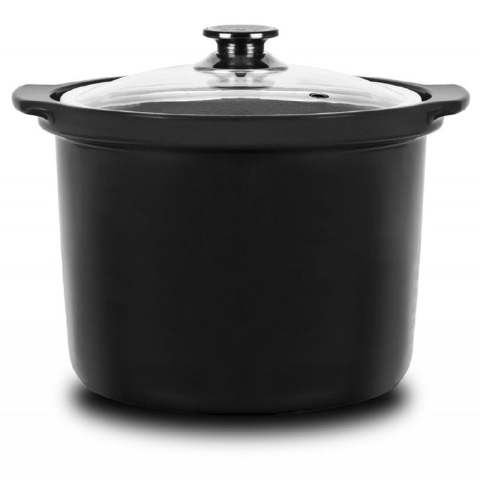 Vas ceramic, Cecotec, model 02028, 6L, negru