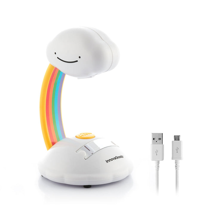 Proiector LED, InnovaGoods, Rainbow Libow, multicolor, USB