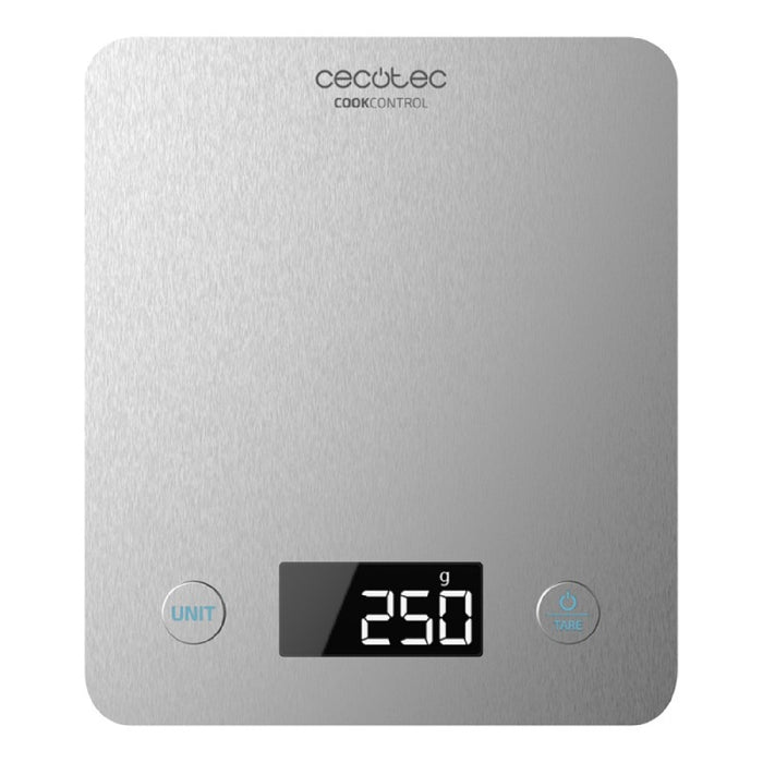 Cântar de bucătărie, Cecotec Cook Control 10000, Bluetooth, oțel inoxidabil