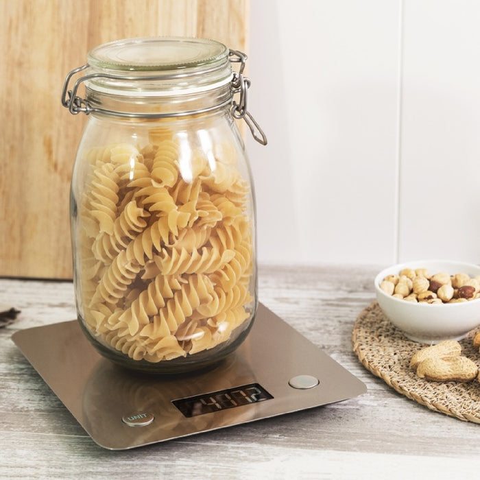Cântar de bucătărie, Cecotec Cook Control 10000, Bluetooth, oțel inoxidabil