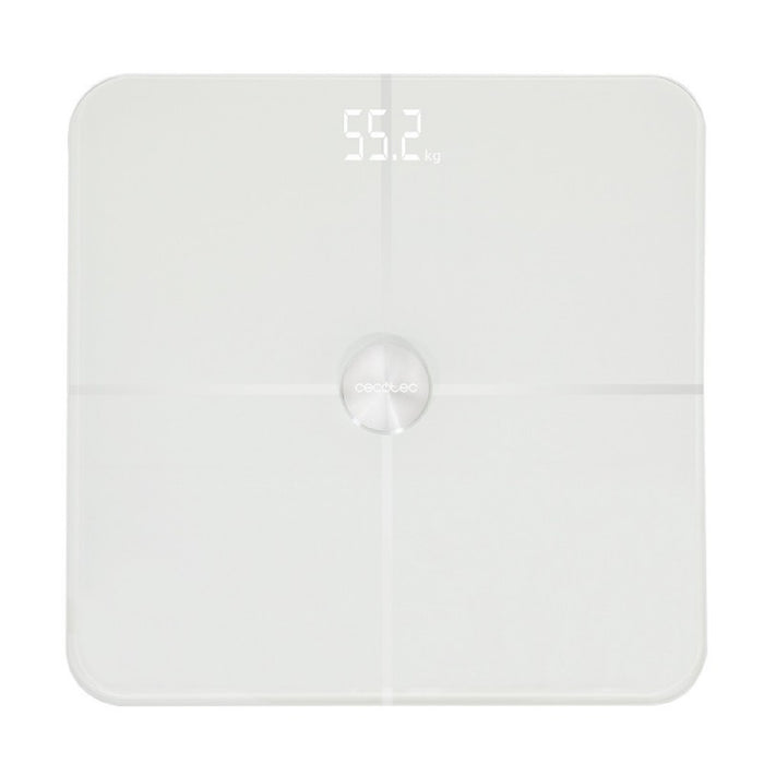 Cântar digital, Cecotec Surface Precision 9600, sticlă securizată albă