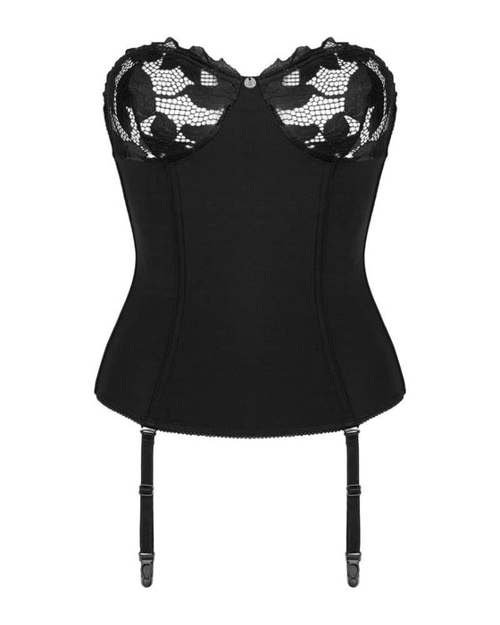 Corset, Obsessive, Editya, negru, mărime M/L