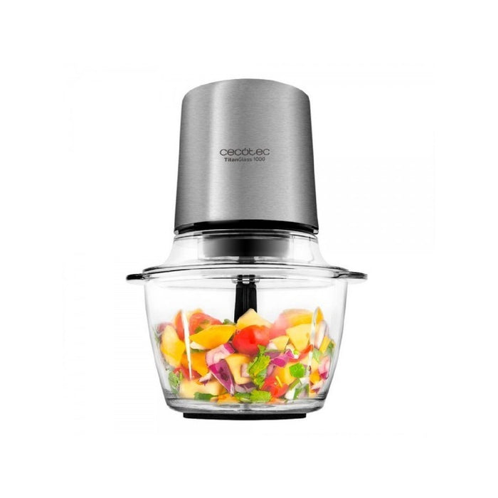 Tocator electric Cecotec TitanGlass 1000, 400W, 1L, Argintiu