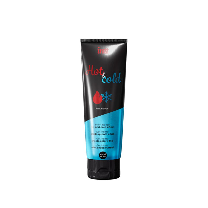 Lubrifiant Intim Pe Bază de Apă, Intt, 100 ml, Efect Cald și Rece