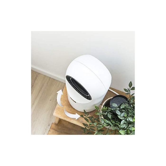 Aerotermă fără elice, Cecotec ReadyWarm 8200, 1500 W, alb