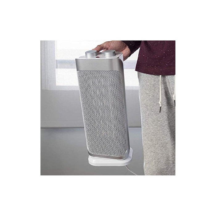 Încălzitor ceramic, Cecotec, Ready Warm 6250, alb și argintiu