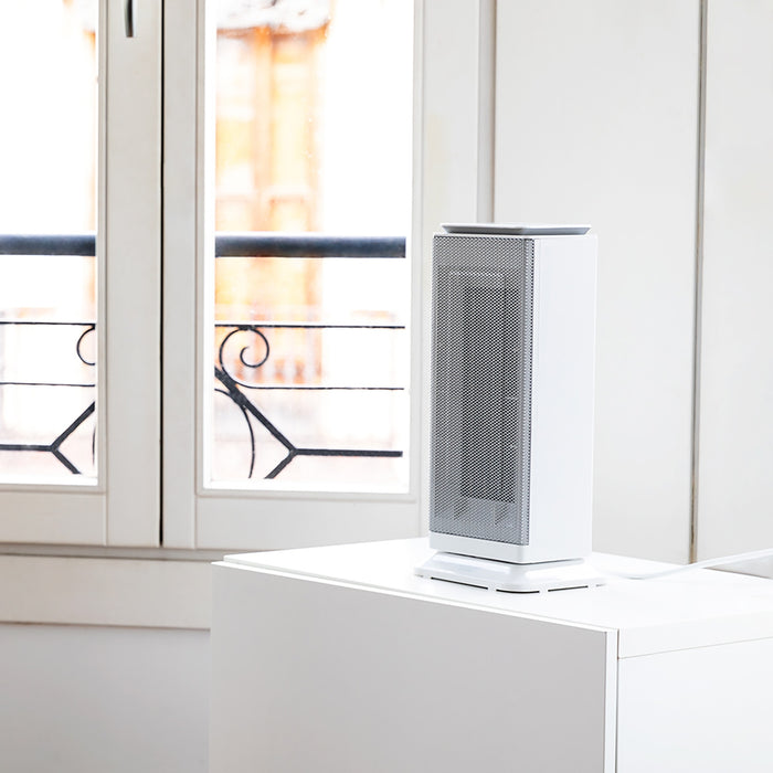 Aerotermă ceramică, Cecotec ReadyWarm 6400, 2000 W, telecomandă