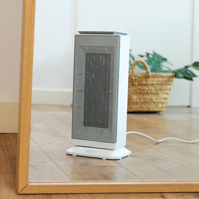 Aerotermă ceramică, Cecotec ReadyWarm 6400, 2000 W, telecomandă