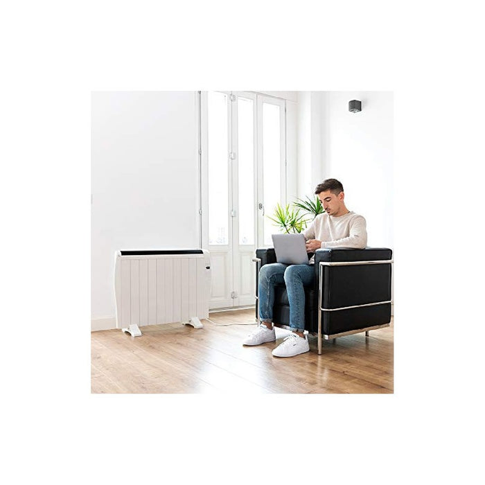 Radiator electric Cecotec ReadyWarm 2000, 1500 W, Wi-Fi, alb