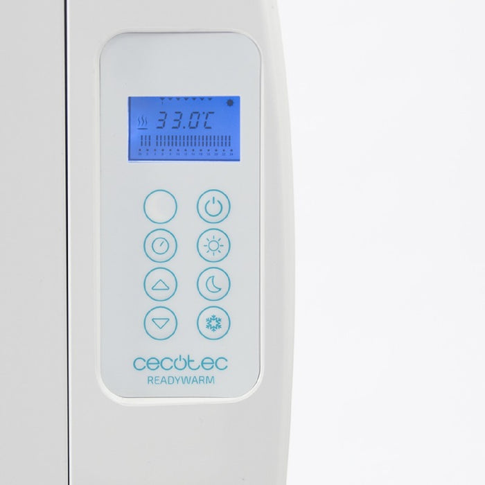 Radiator electric, Cecotec Ready Warm 800, alb, 600 W