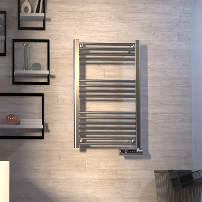 Șină electrică pentru prosoape, Cecotec ReadyWarm 9100 Smart, 500 W, argintiu