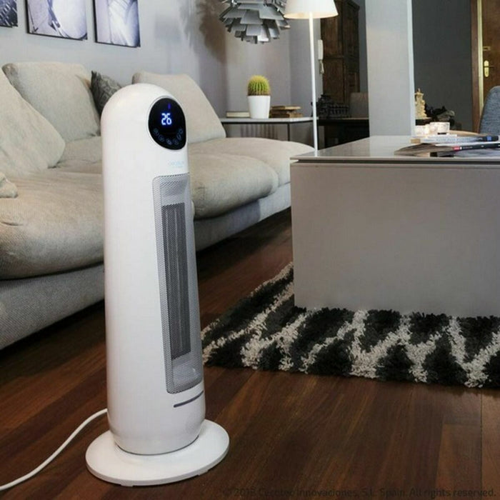 Încălzitor ceramic, Cecotec Ready Warm 10100, alb, 2200 W