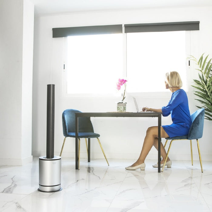 Aparat multifuncțional, Cecotec TotalPure 3in1 Vision, 2000 W, purificare aer