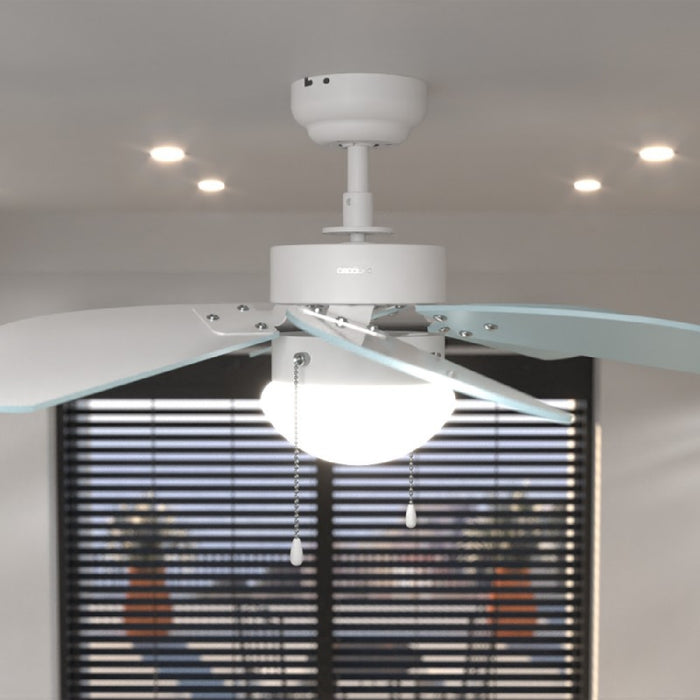 Ventilator tavan, Cecotec EnerySilence Aero 3600, lampă integrată, 92 cm