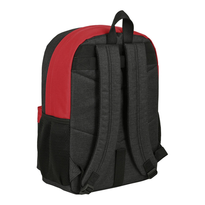 Ghiozdan Boston Harry Potter Witchcraft, Negru-Castaniu, 32x43x14 cm