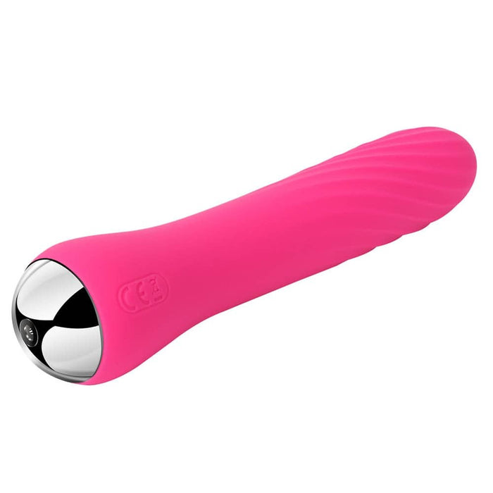 Vibrator cu încălzire, Svakom Anya, roșu prună