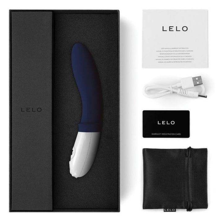 Masator prostată, LELO Billy 2, albastru ergonomic