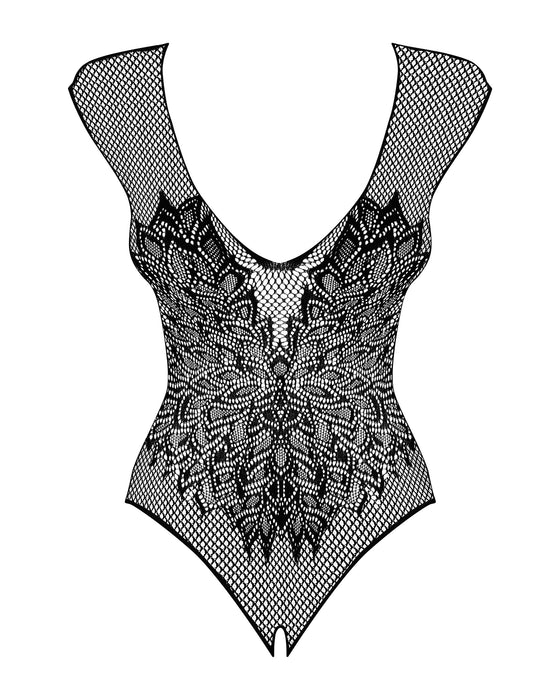 Body leotard, Obsessive B112, Negru, S/M/L