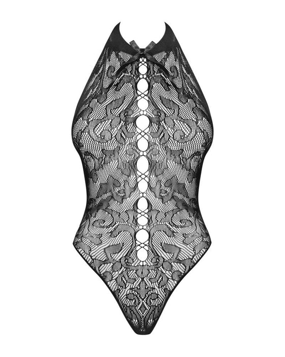 Body femei, Obsessive B119, negru, multistretch